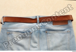  Clothes  222 blue jeans brown belt casual 0006.jpg